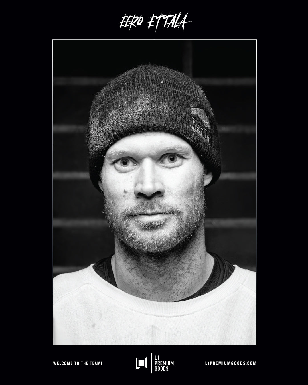 L1 Welcomes... Eero Ettala to the team!
